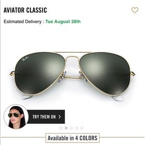 Ray Ban Classic Aviators
